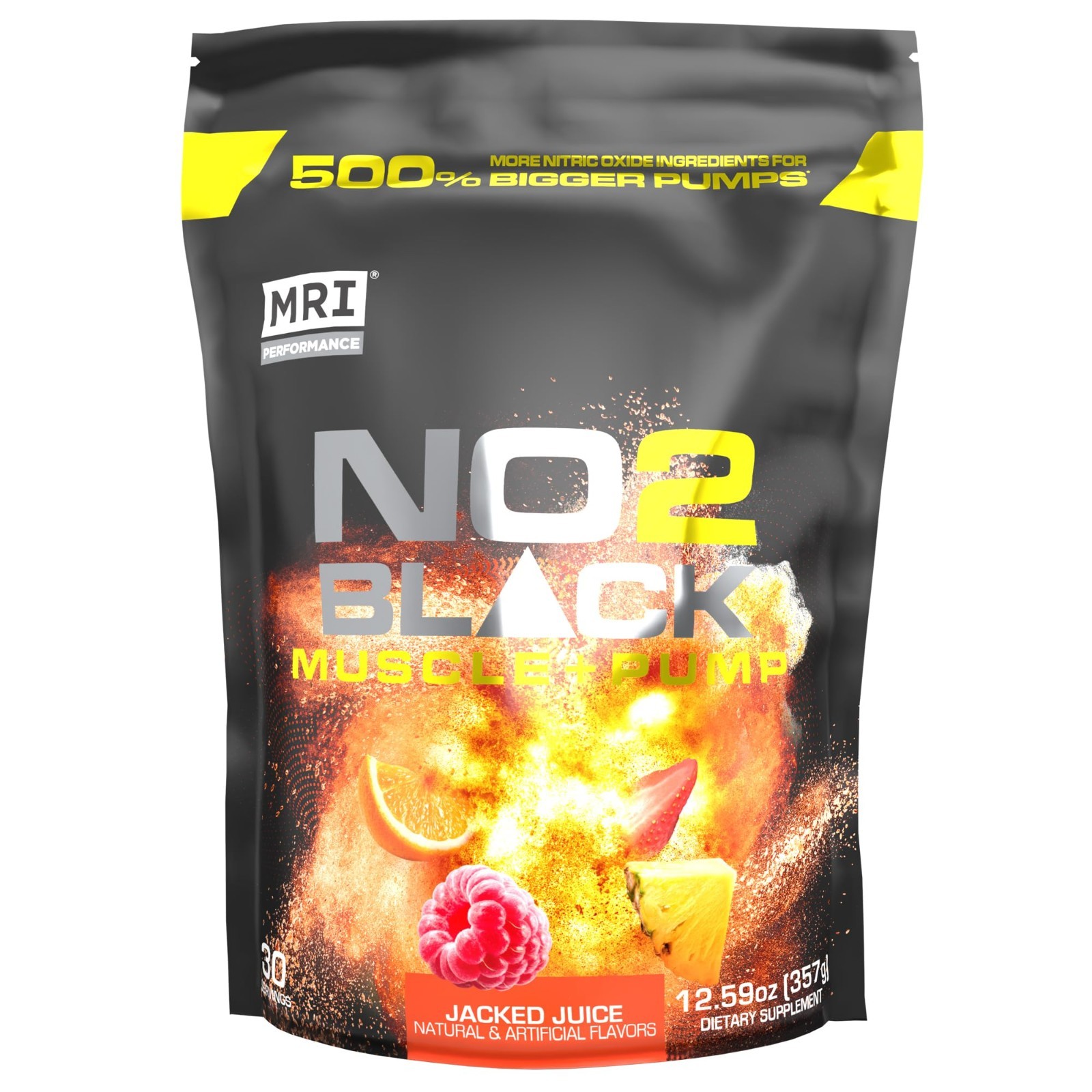 Nitric Oxide Booster, Stim-Free Pre-Workout Supplement, Pump & Muscle Support