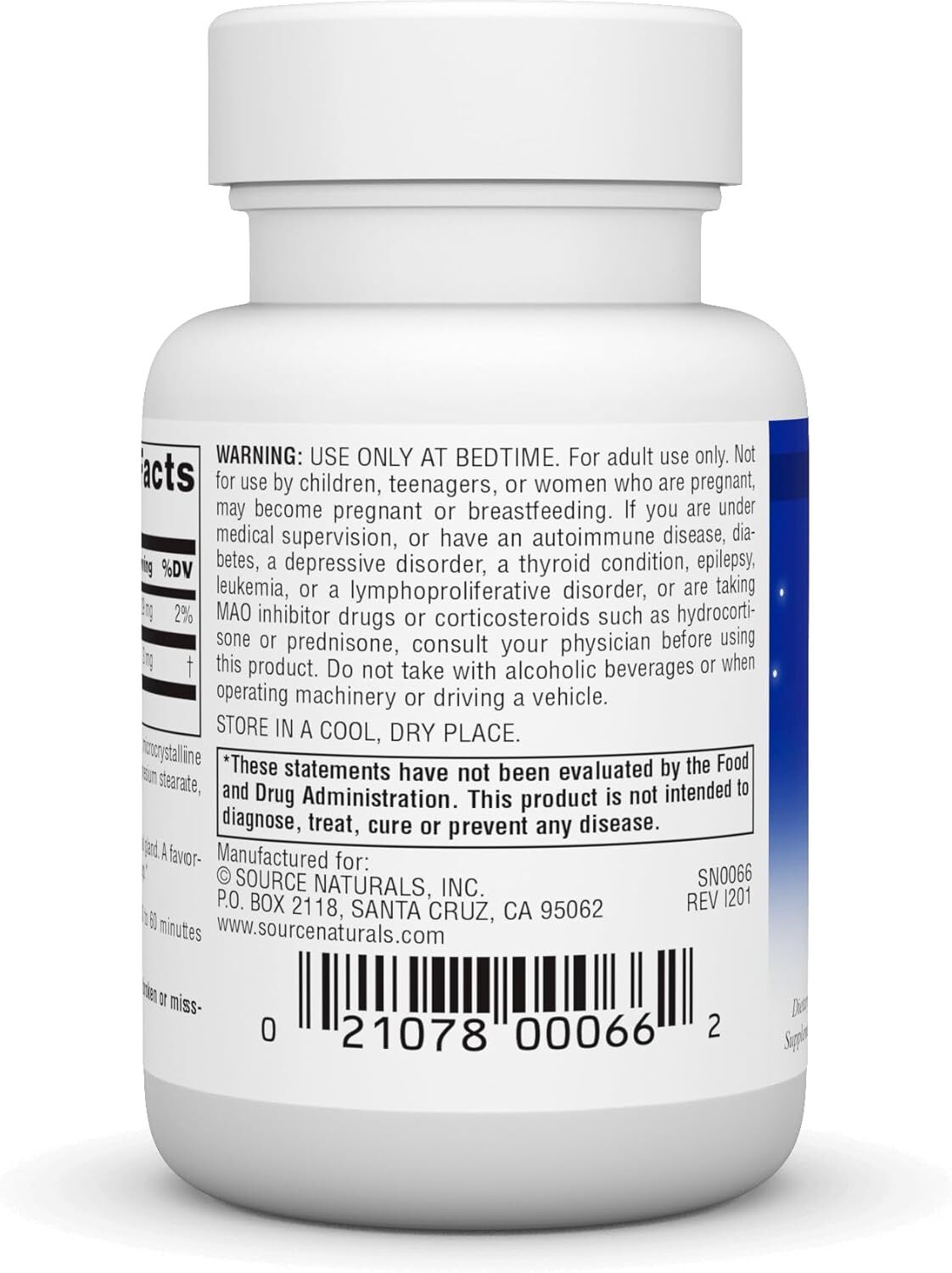 Source Naturals Time Released Melatonin* – 3 mg, 120 Tablets