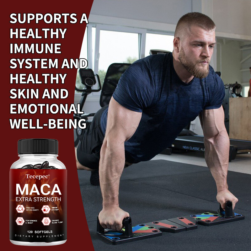 Maca – Extra Strength Testosteron Boosting Formula for Men , Stamina Support