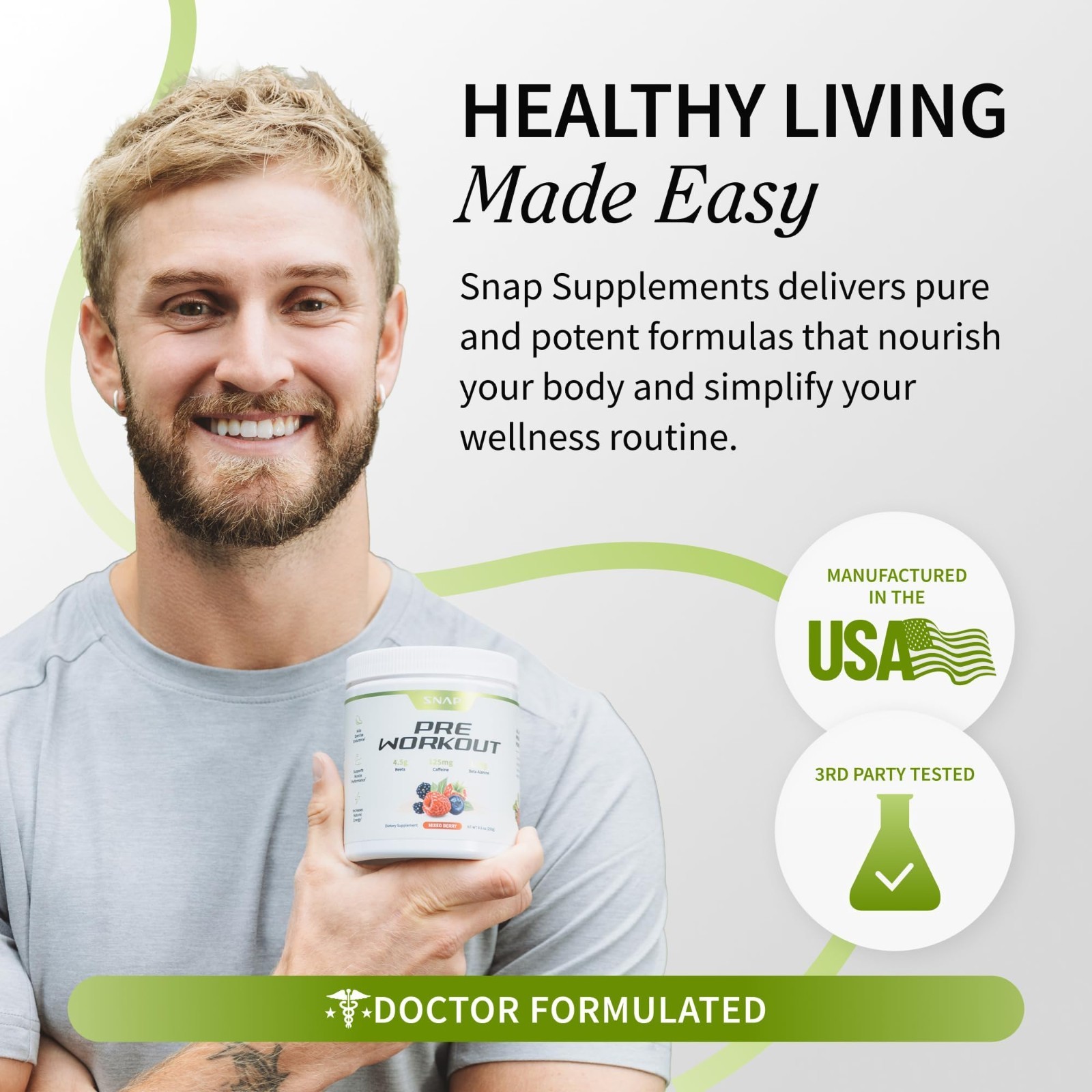 Natural Beet Root Powder Pre Workout – Plant-Based Energy, Nitric Oxide Boost, E