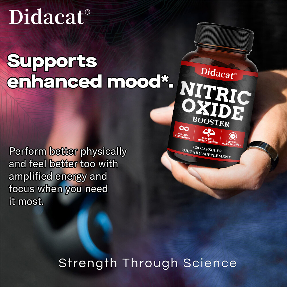 Nitric Oxide Capsules Support healthy Blood Flow,Enhances athletic performance