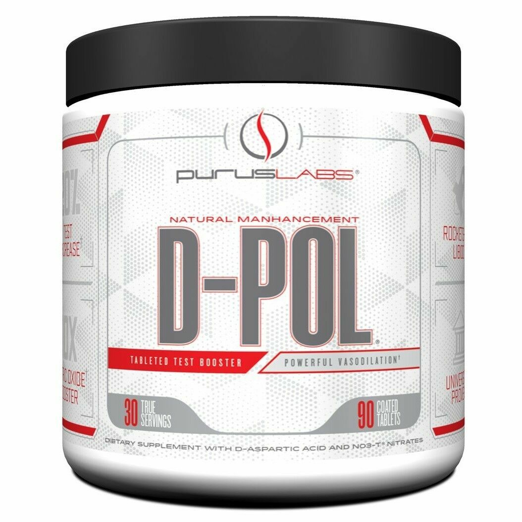 Purus Labs D-POL Muscle Builder, Strength, Libido 90 tablets – SALE
