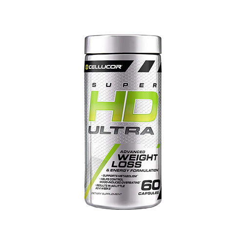 Cellucor SuperHD High-Definition Fat Burner 60 Capsules Dietary Supplement