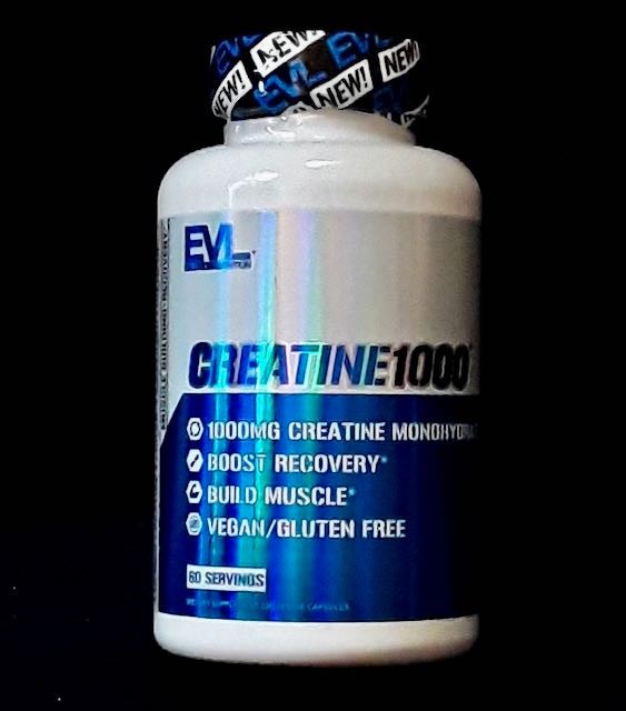 Evlution Nutrition Creatine1000 * EVL * 120 vegan capsules (60 servings)