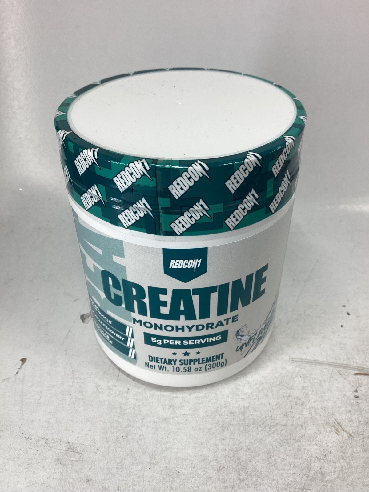 Redcon1 Creatine Monohydrate 5g Unflavored Powder 10.58oz/300g Exp 01/2028