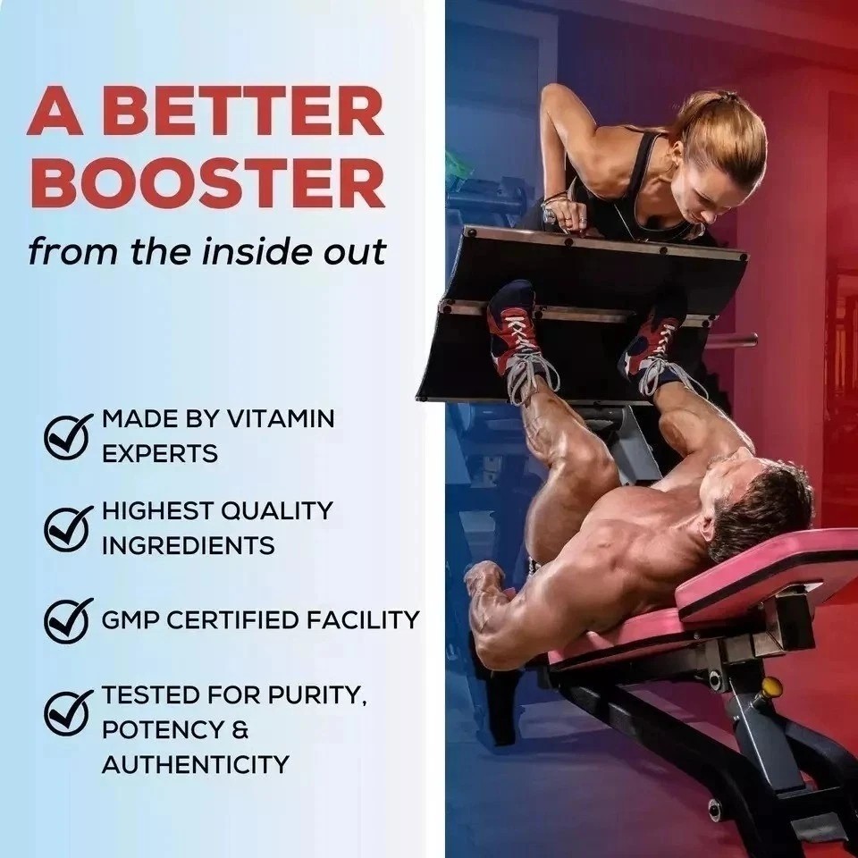 #1 Testosterone Booster Caps, T Boost 60 Capsules Male Enhancement