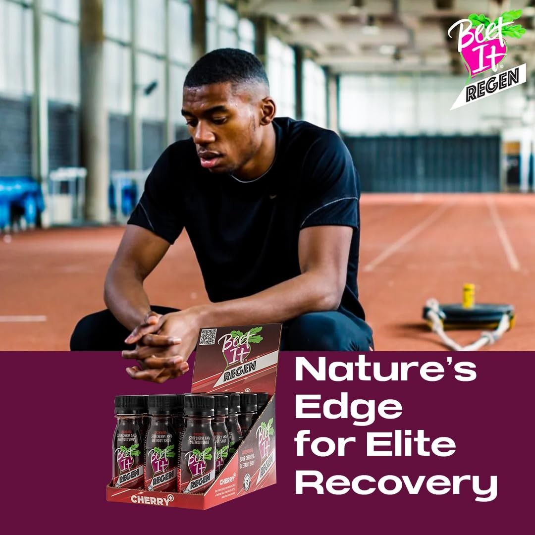 15x Beet It Regen Cherry+ Energy Shots 70ml Beet Juice & Tart Cherry Juice