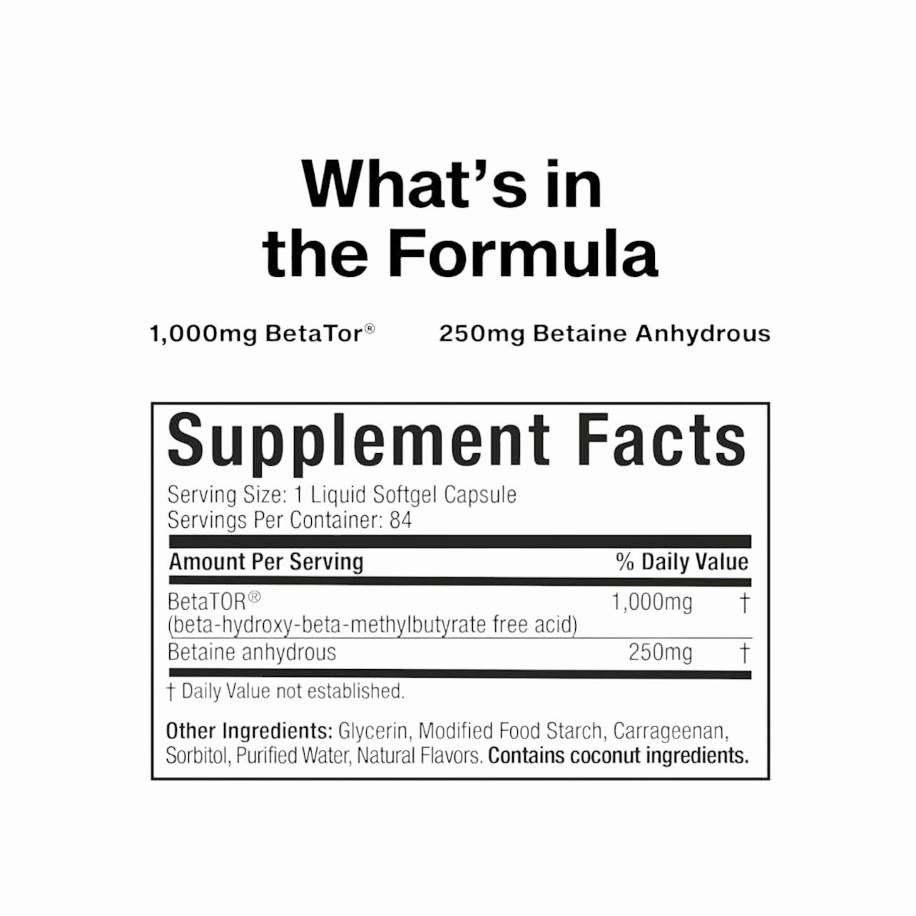 Muscletech HMB Supplements 1000mg, Clear Muscle (42 Liquid Softgels) – Exp 07/28