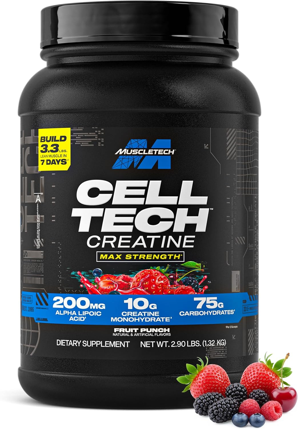 Creatine Monohydrate Powder Cell-Tech Creatine Post Workout Recovery Drink Muscl