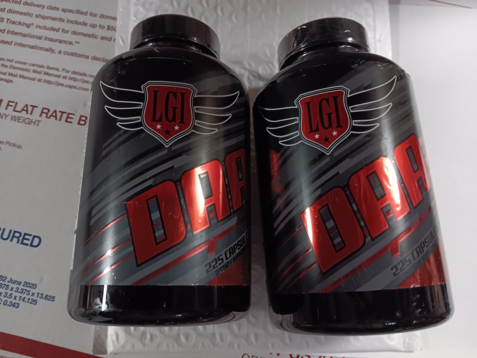 DAA+225 caps for more mass gains and strength gains
