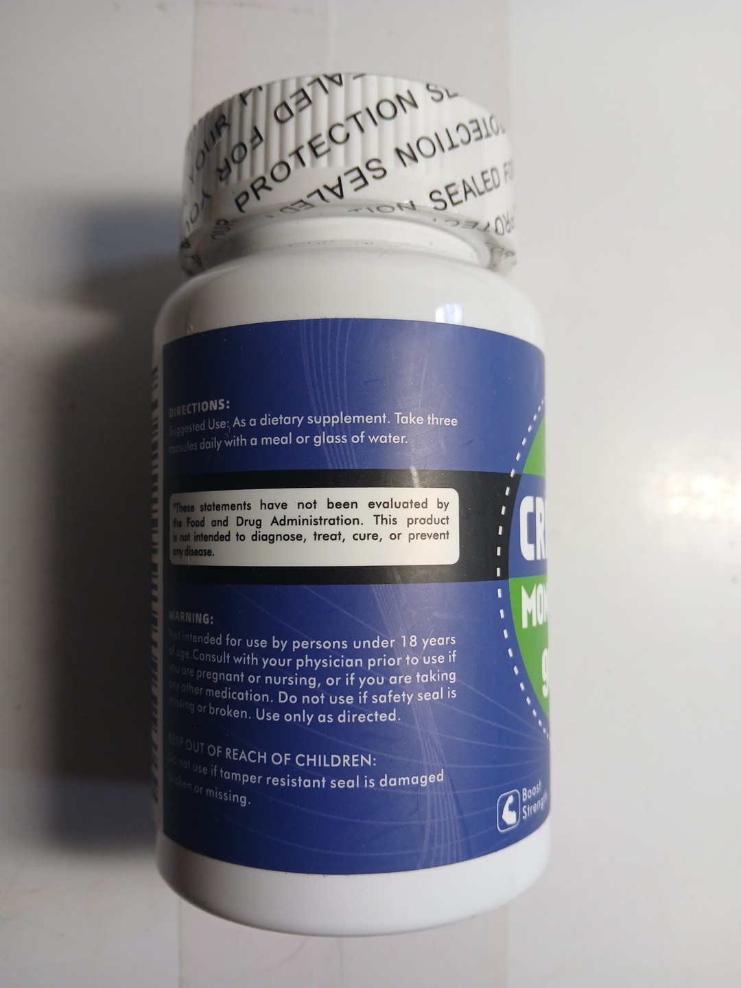 NoavII Creatine Monohydrate Muscle Gain 90 Capsules Exp. 07/2026