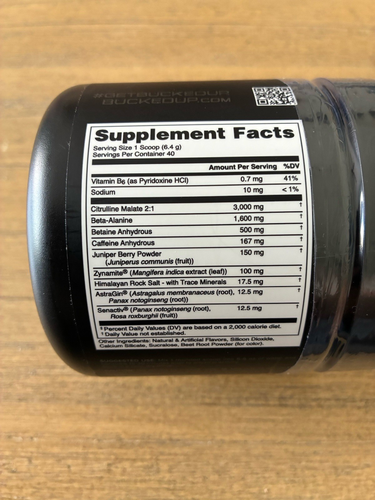 BUCKED UP OVERTIME HIGH STIM CHERRY CANDY PRE-WORKOUT 40 SERVINGS RARE NEW
