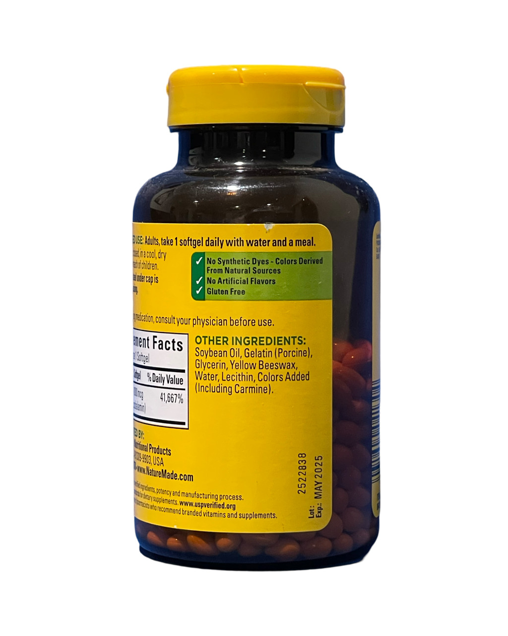 Nature Made Vitamin Supplement B12 1000mcg. 400 Softgels