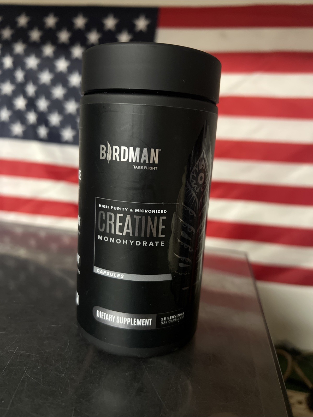 BIRDMAN Micronized Creatine Monohydrate Capsules 125 Count