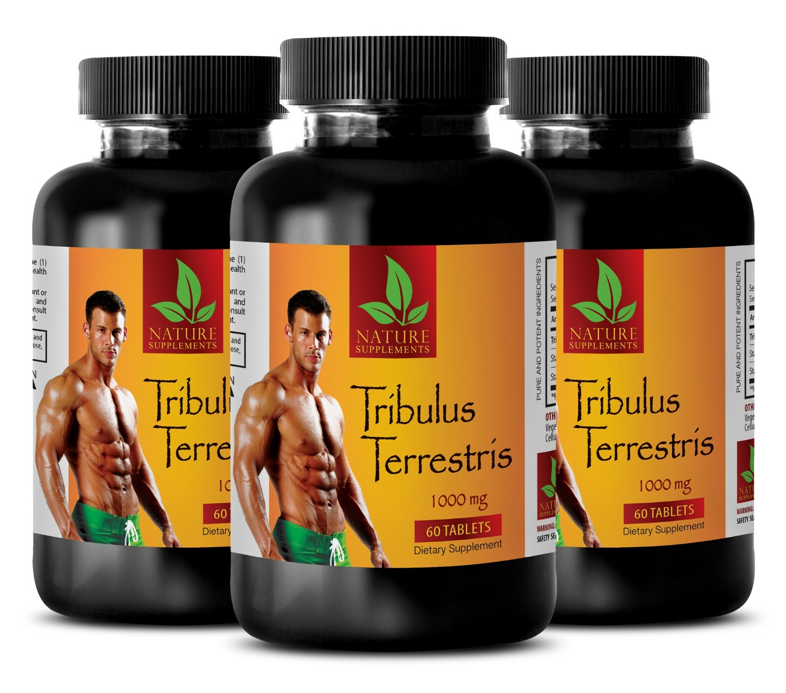 testosterone Booster – Tribulus Terrestris 1000mg – Male Stamina 3 Bot 180 Tab