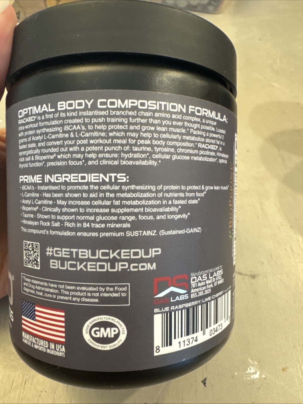Bucked Up Racked BCAAs 30 Servings
