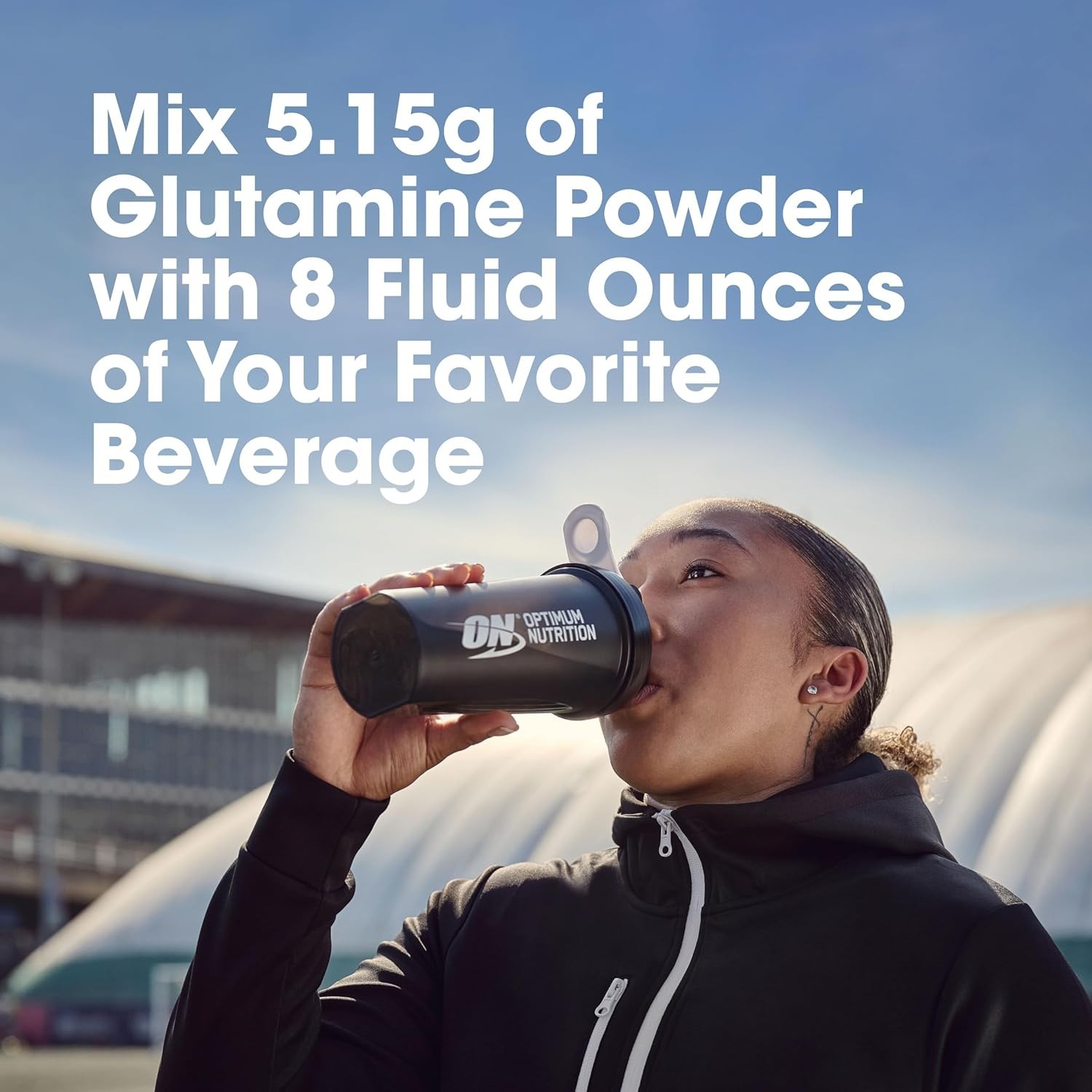 L-Glutamine Powder – Pure 1000g for Muscle Recovery, 194 Servings, GMP Certified