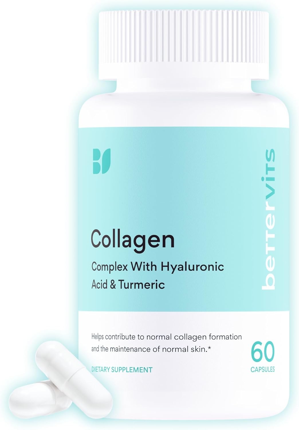 Bettervits Collagen Peptides Complex with Hyaluronic Acid & Turmeric | Hydrolyze