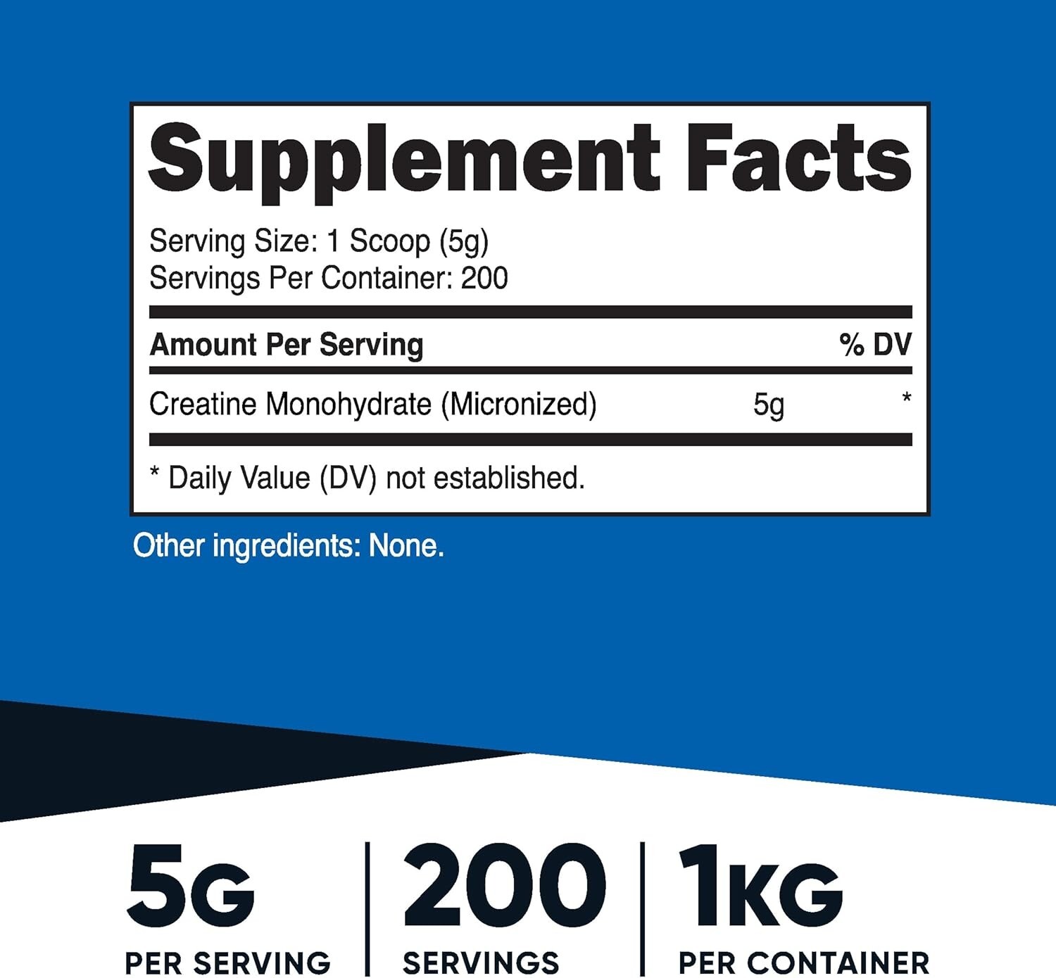 Micronized Pure Creatine Monohydrate 1 KG – No Additives, Vegetarian Formula