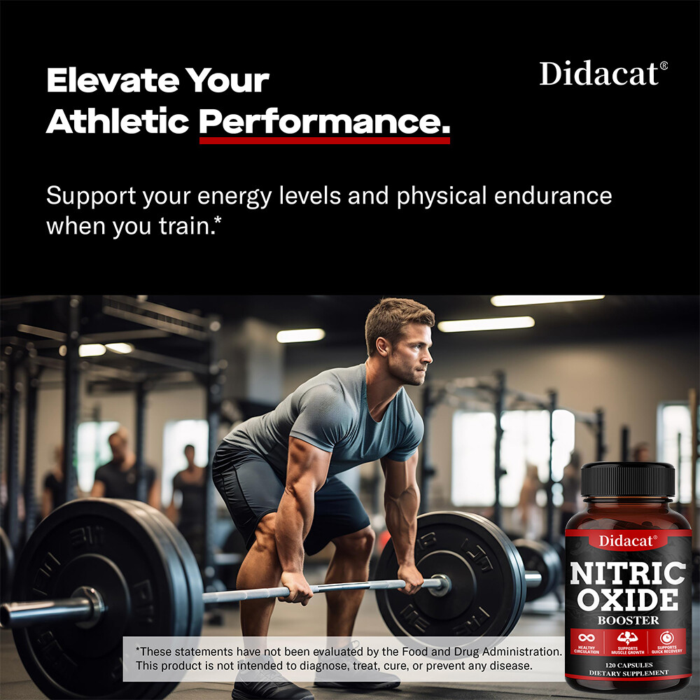 Nitric Oxide Capsules Support healthy Blood Flow,Enhances athletic performance