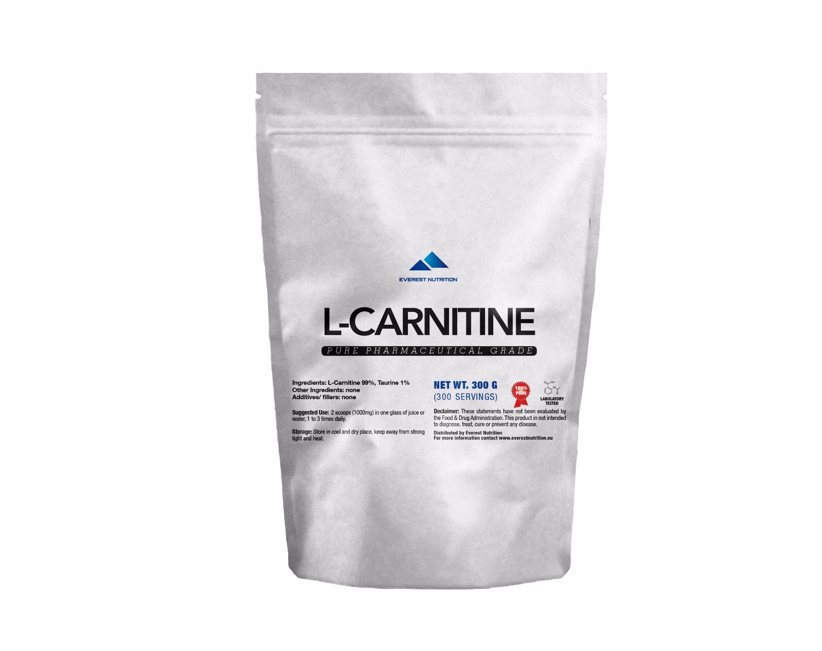L-Carnitine Powder Weight Loss, Endurance, Antioxidant, Metabolism Support