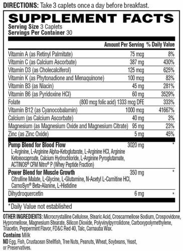 MRI Performance NO2 Nitric Oxide OG Formula All Day Perpetual Pump 180ct