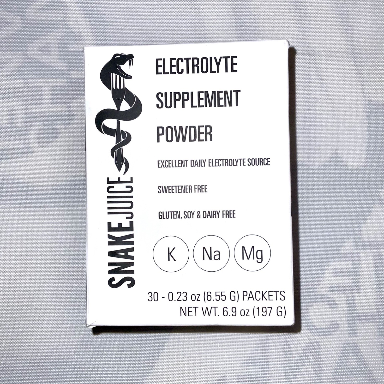 SNAKE Juice Keto Diet Electrolyte Powder, Unflavored, Fasting-Focused Supplement