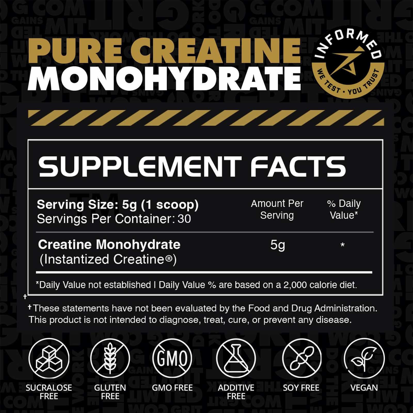 Creatine Instantized Monohydrate Supports Muscle Building for Women and Men…