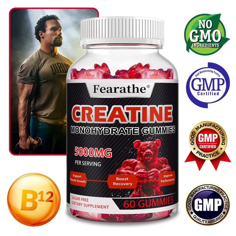 Creatine Monohydrate 5000Mg Increases Muscle Energy Improved Performance