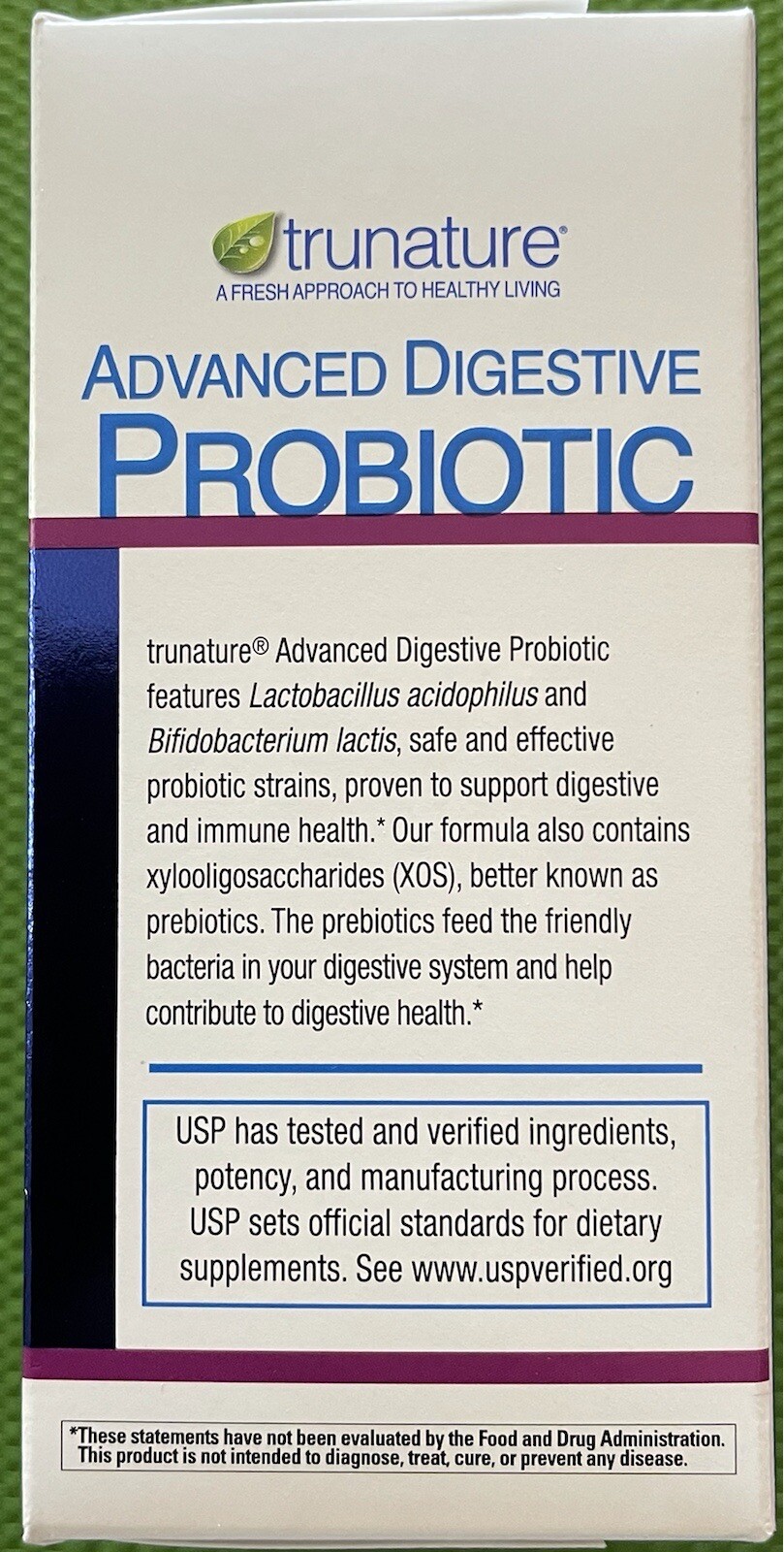 Trunature ADVANCED DIGESTIVE PROBIOTIC 100 Capsules