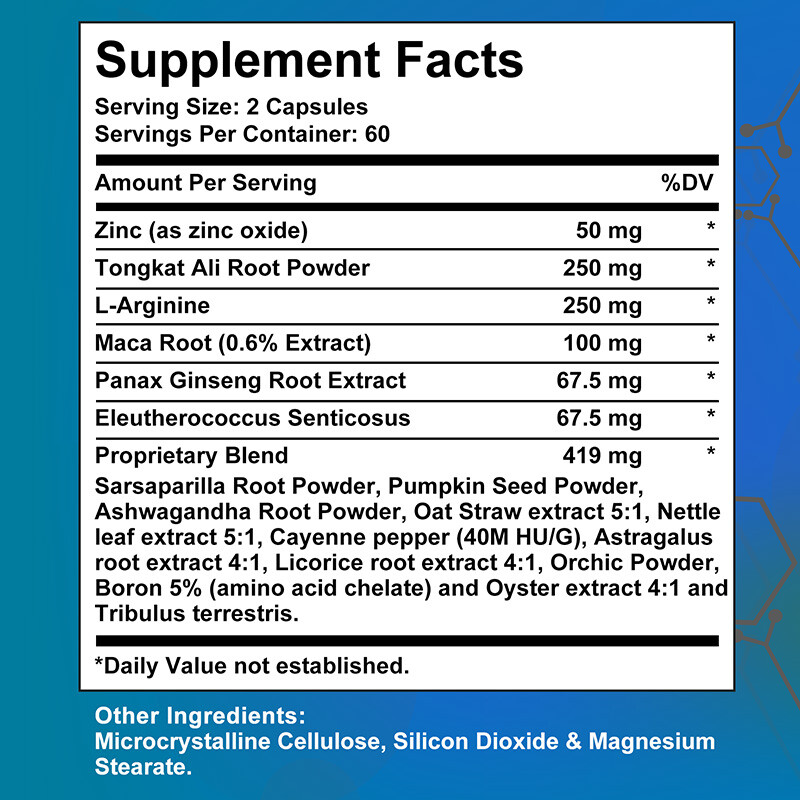 Muscle Health Supplements Energy Boosting Improves Endurance 30-120 Capsules
