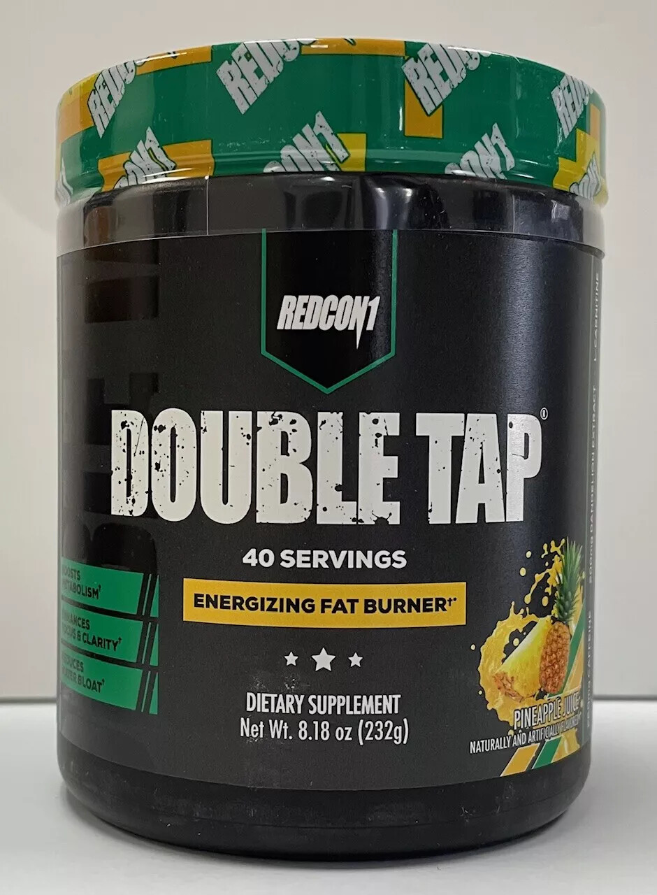 Redcon1 Double Tap Powder Ultra Thermogenic Fat Burner Powder All Flavors New