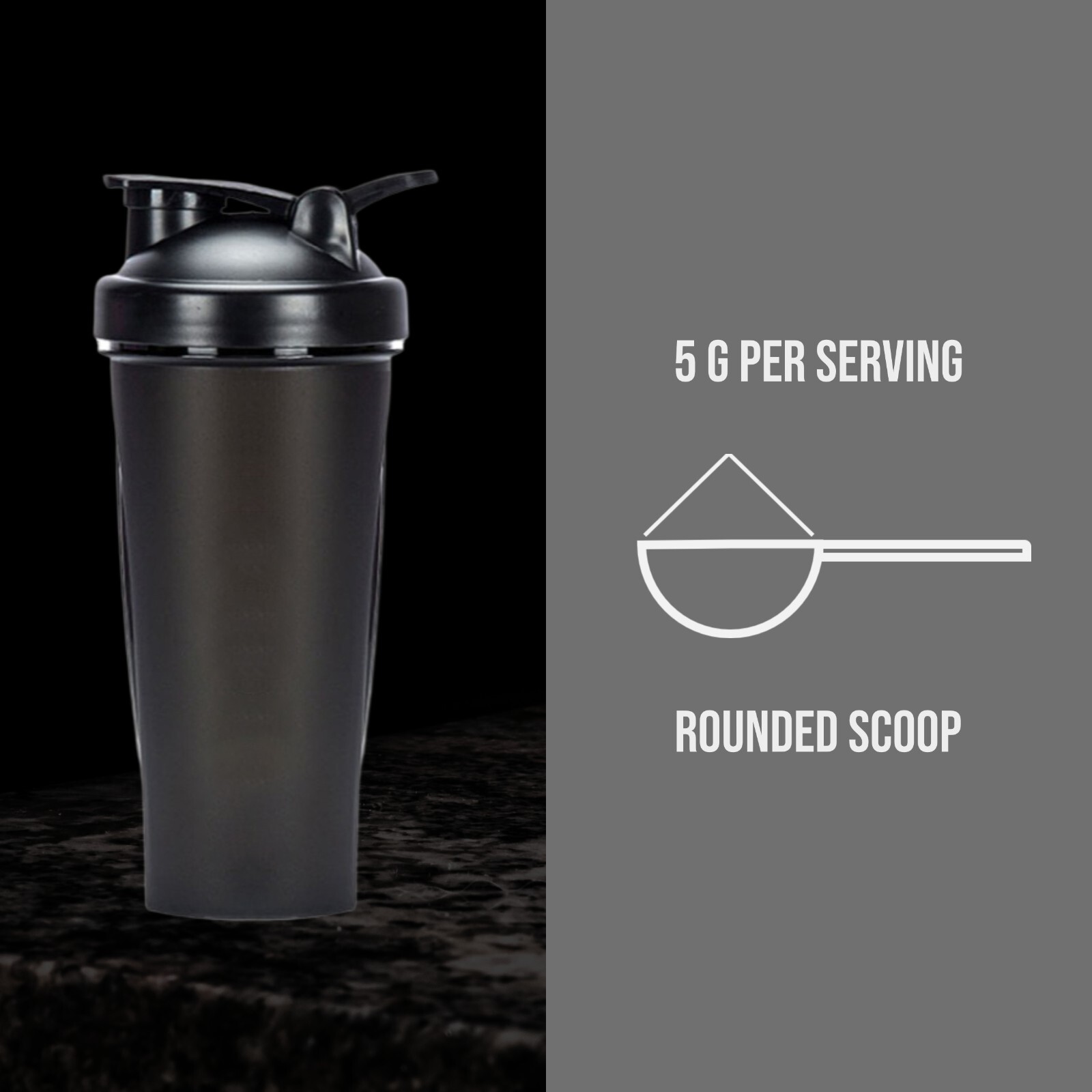 Micronized Creatine Monohydrate Powder 400g, 80 Servings, Unflavored Creatine