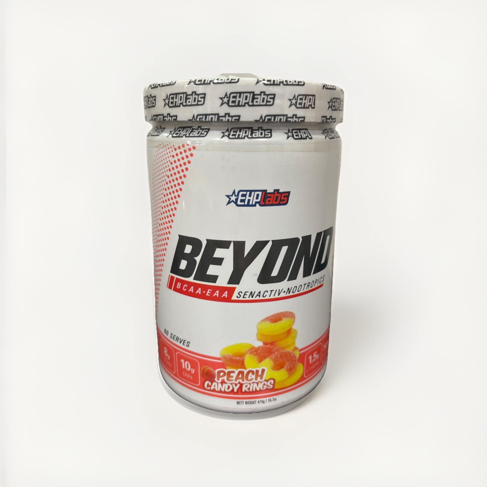 EPH Labs Beyond BCAA-EAA Powder Peach Candy Rings
