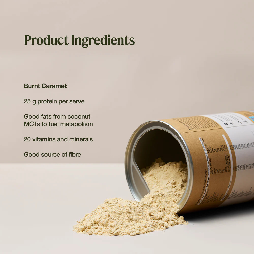 New Amazonia Raw All-In-One Meal Replacement Burnt Caramel 750g