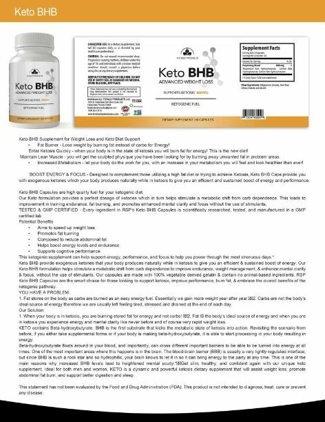 Keto BHB Weight Loss Capsules & Total Test Testosterone Booster Supplement Combo
