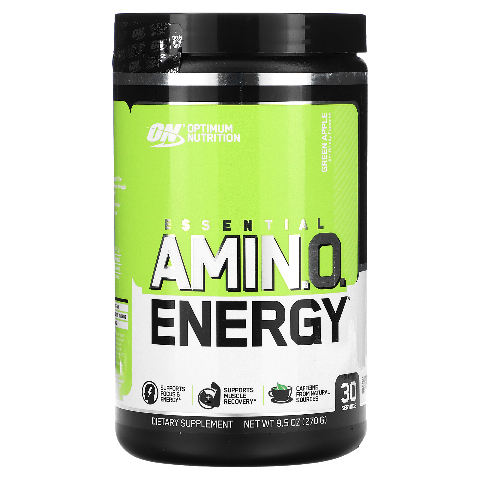 ESSENTIAL AMIN.O. ENERGY, Green Apple, 9.5 oz (270 g)