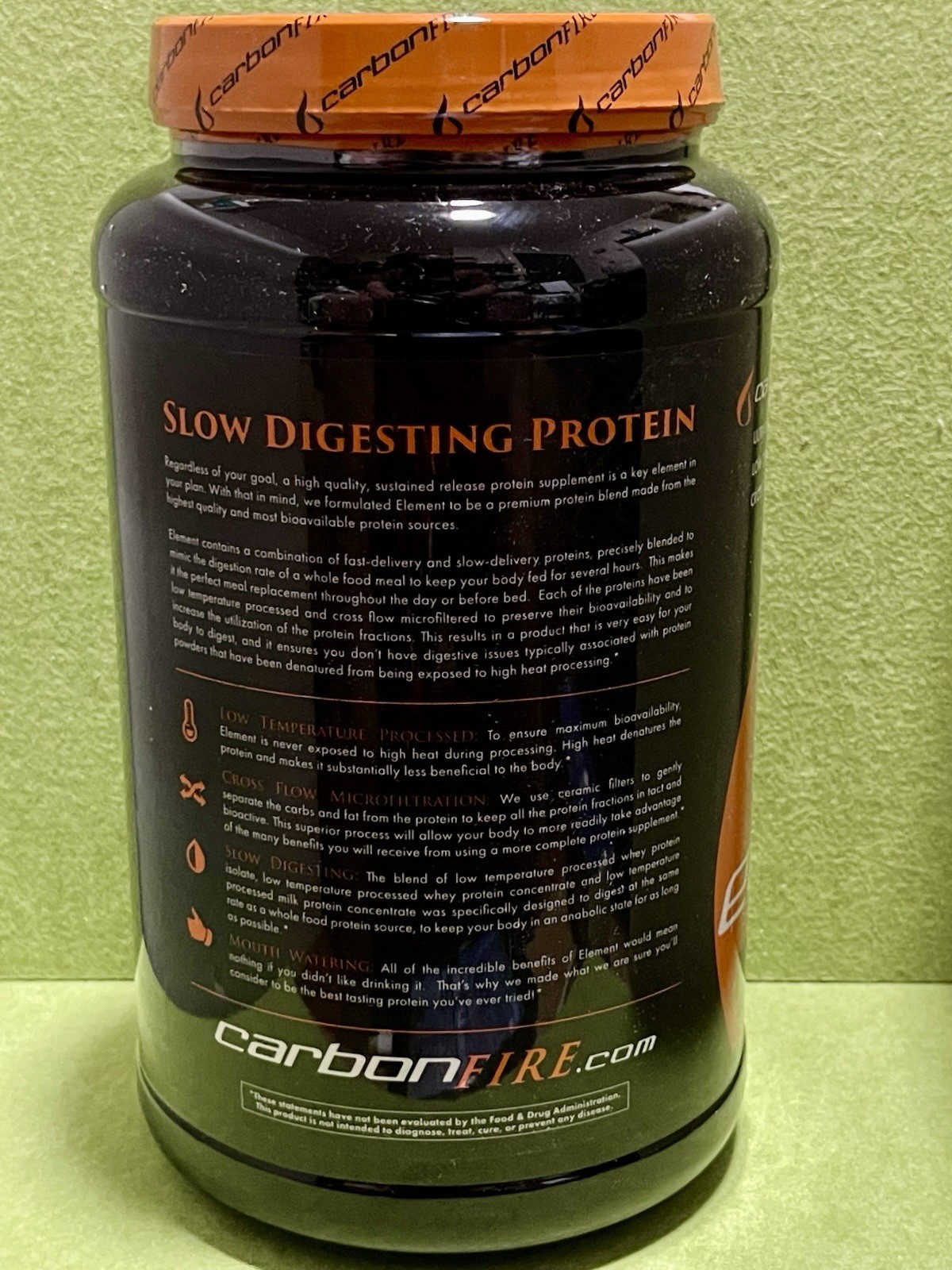 ELEMENT PROTEIN CHOCOLATE LAVA CAKE 2.31 LB ,07/2027.New