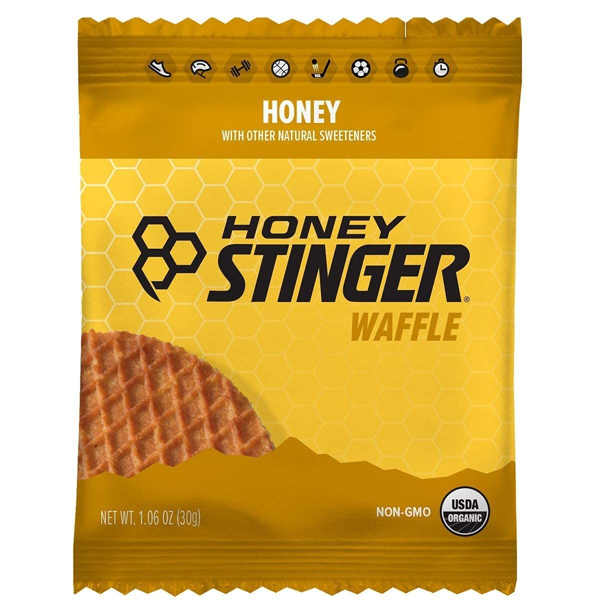 Performance-Enhancing Organic Honey Waffles – 16 Count for Pre/Post Workout Fuel