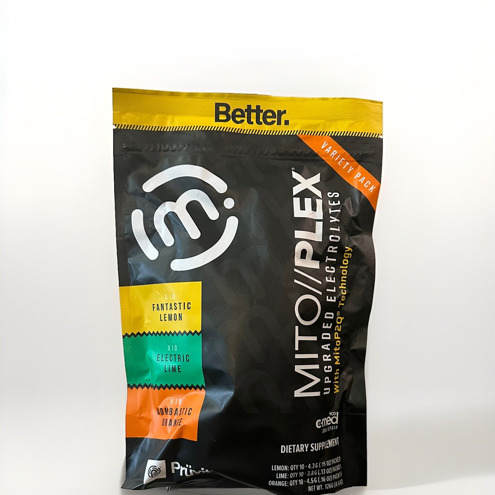 MITO PLEX Upgraded Electrolytes by Pruvit 3 FLAVORS – 30 packets