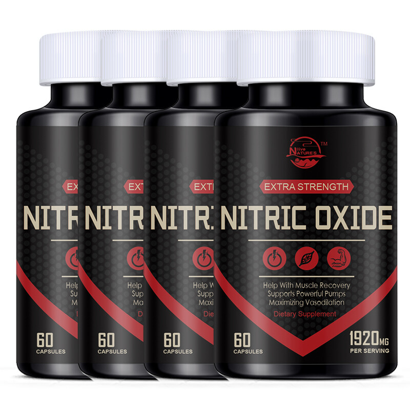 Nitric Oxide Booster – L-Arginine, L-Citrulline 1920mg + Prostate Health Bundle