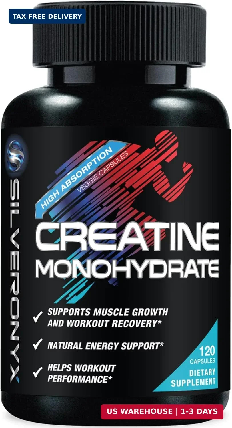Creatine Monohydrate 3000mg Per Serving – 3X Strength Micronized Creatine Powder