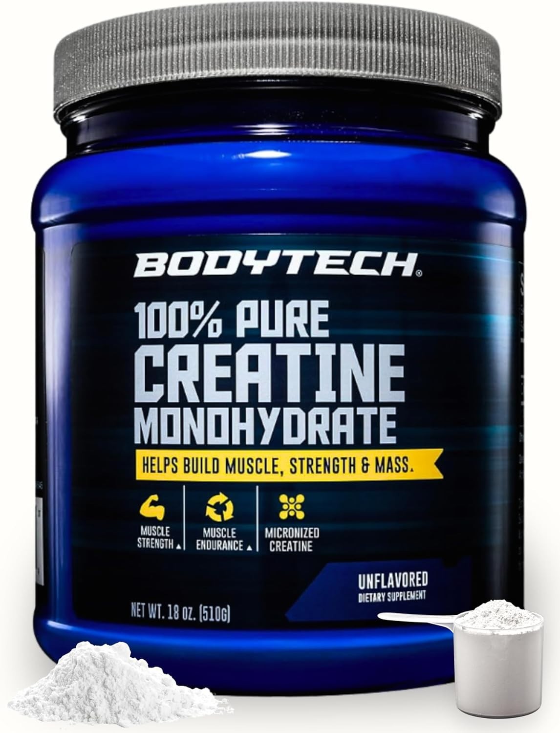 Creatine Monohydrate Powder for Improved Performance in Fitness Routines