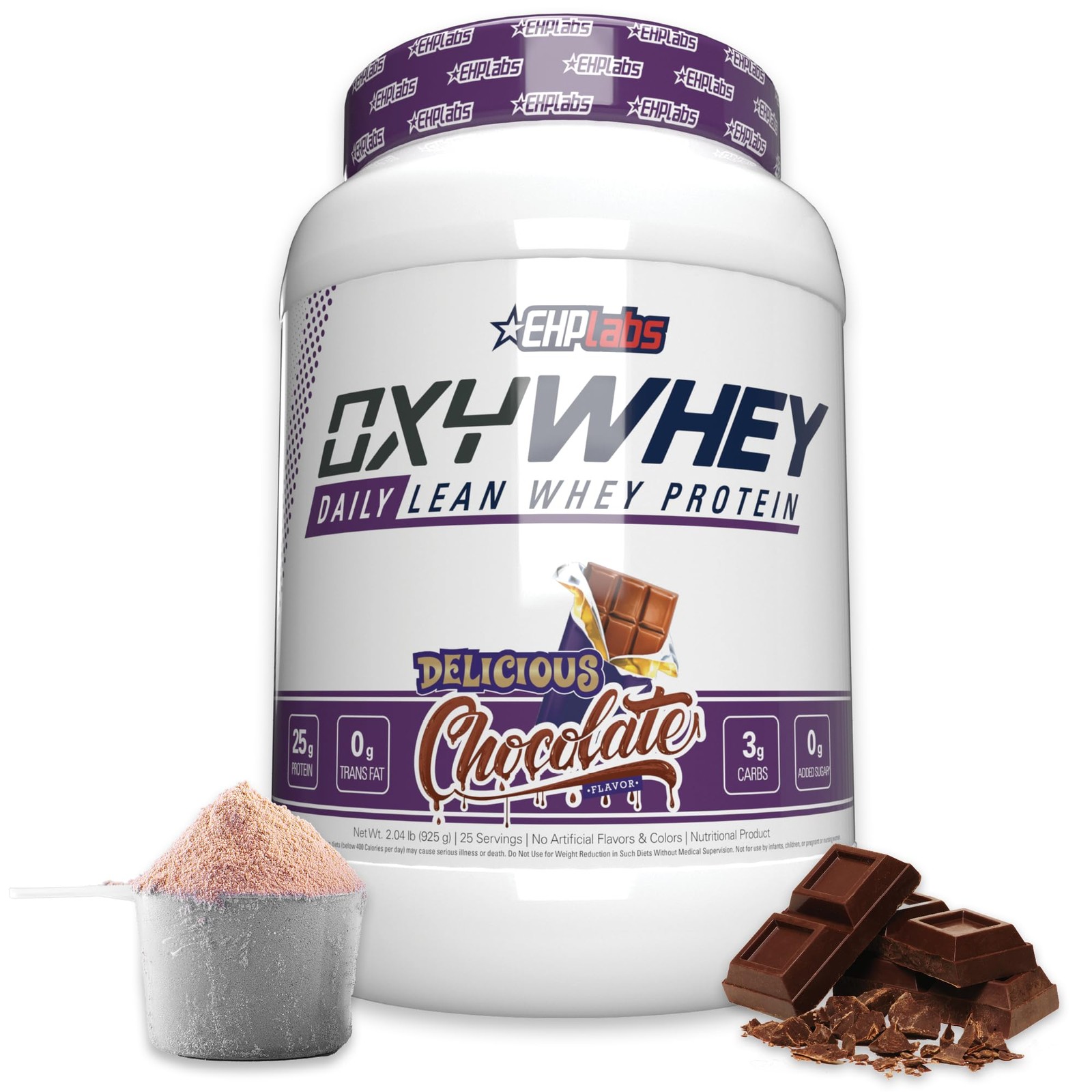 EHPlabs OxyWhey Whey Protein Powder Protein Shake – 25g of Whey Protein Isolate