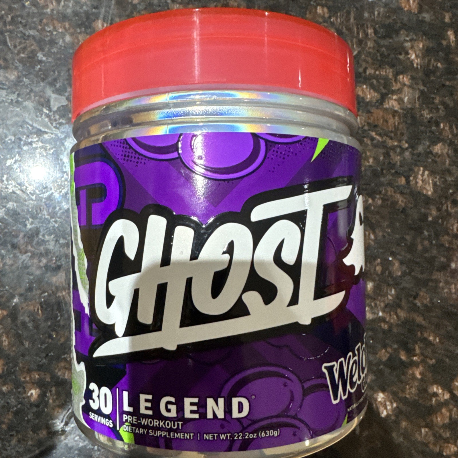 GHOST Legend V4 Pre-Workout – Welch’s Grape (22.2 Oz. / 30 Servings)
