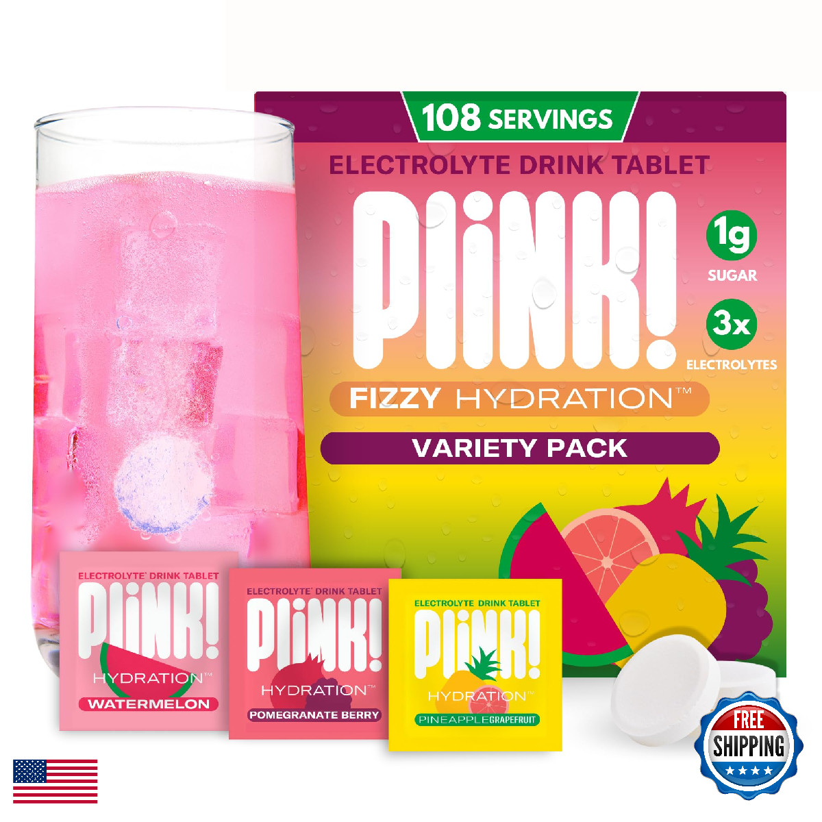 Plink Fizzy Drink For – Potassium Magnesium