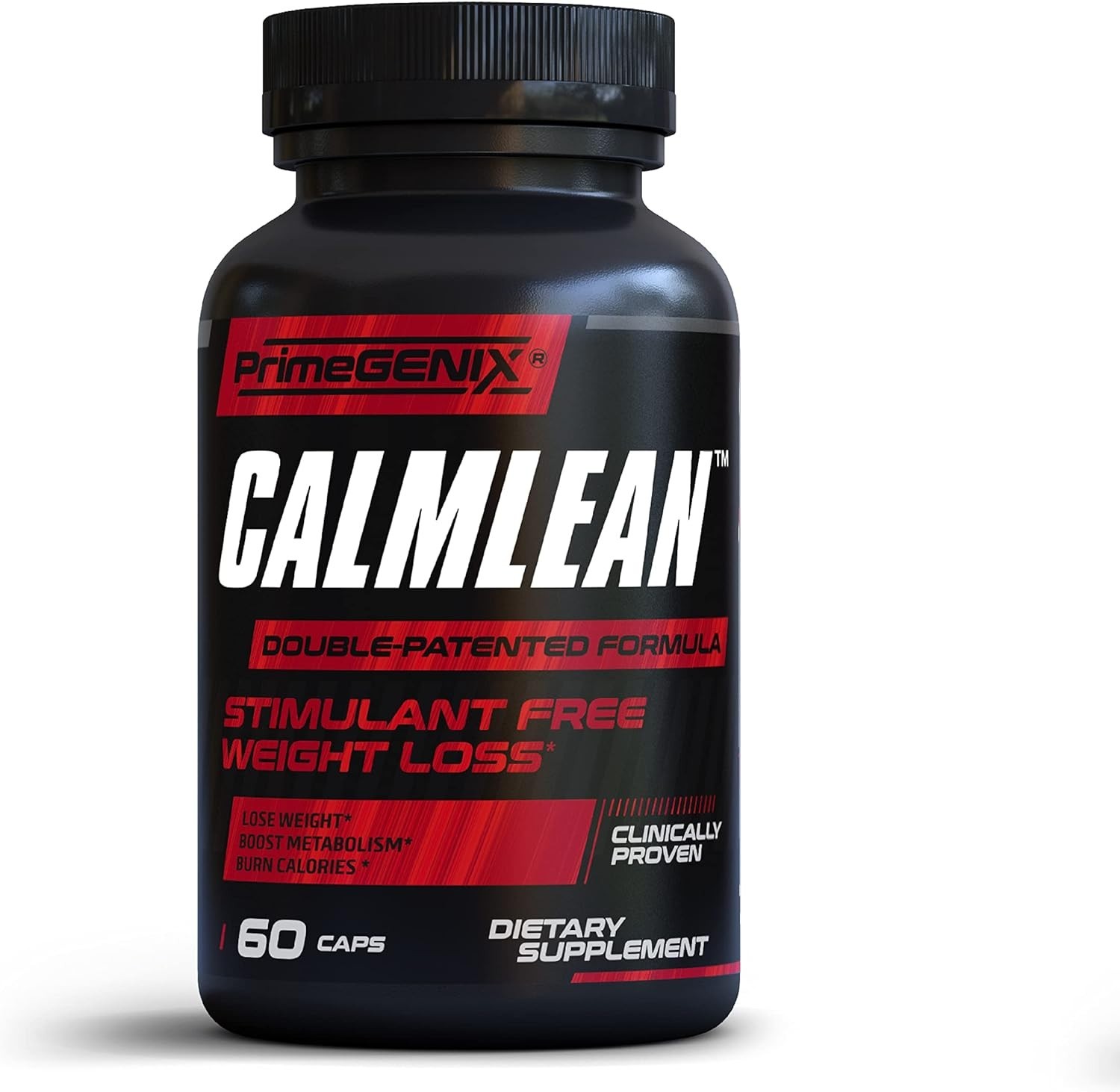 PrimeGENIX CalmLean Stimulant, Free Fat Burner, Pro Weight Loss