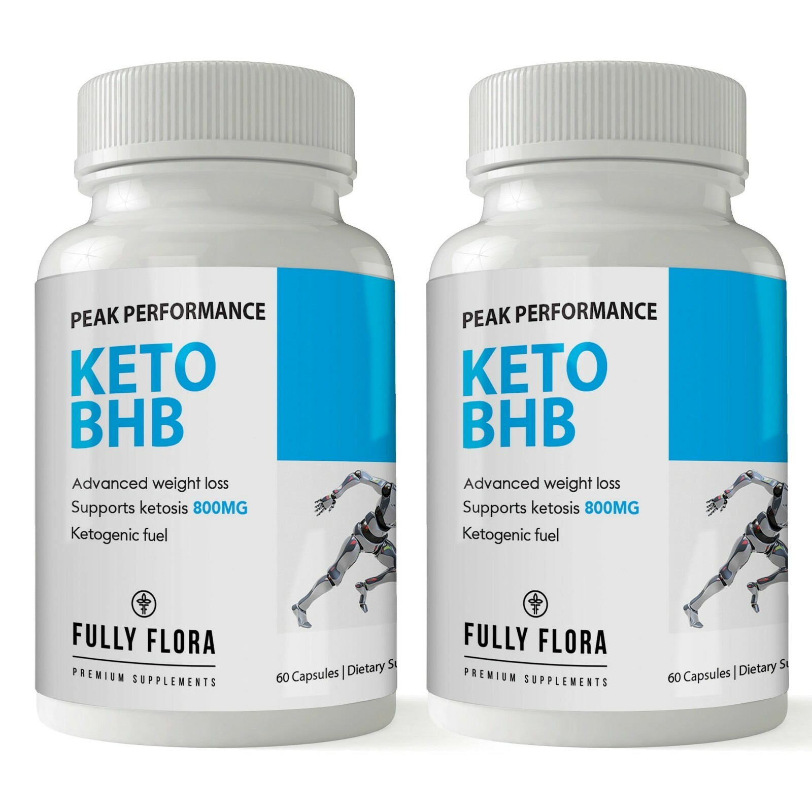 Keto BHB Diet 800mg Ketosis Support Quick Slimming 60 Caps Free Shipping