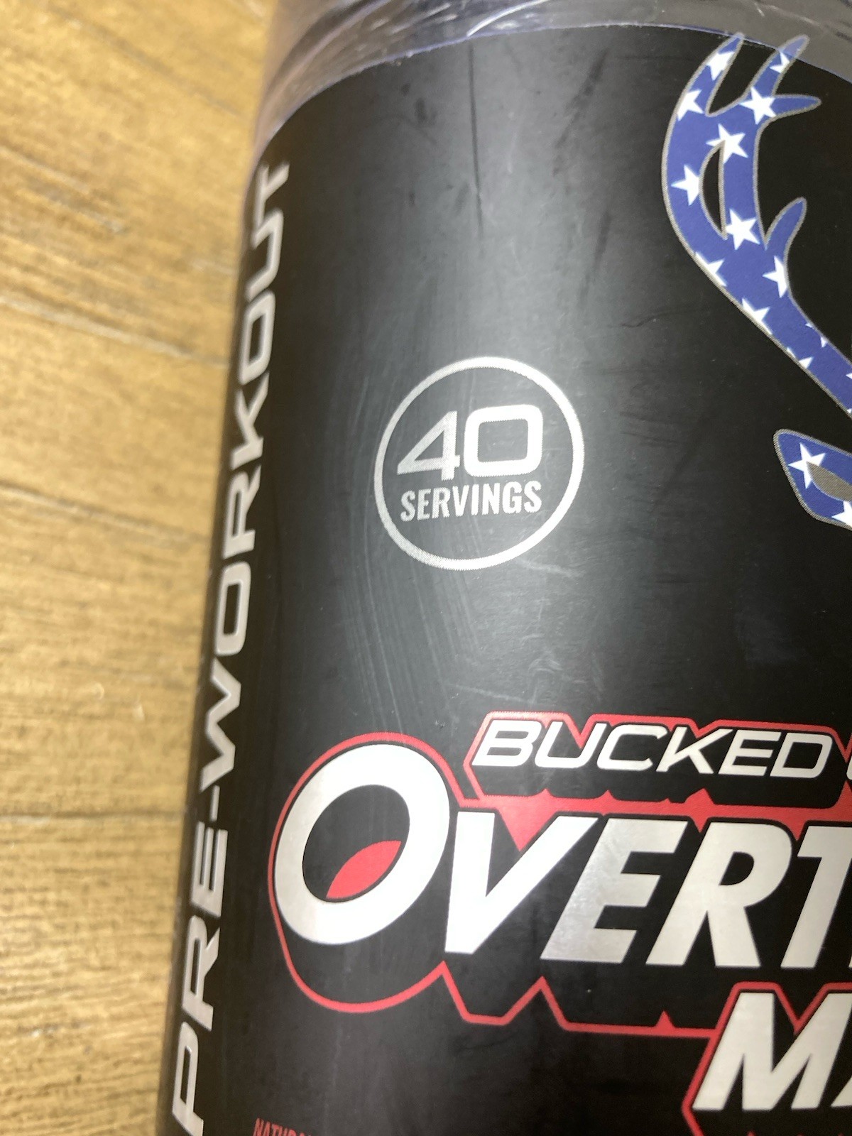 BUCKED UP OVERTIME MAX ROCKET POP PRE-WORKOUT NOOTROPIC 40 SERVINGS NEW