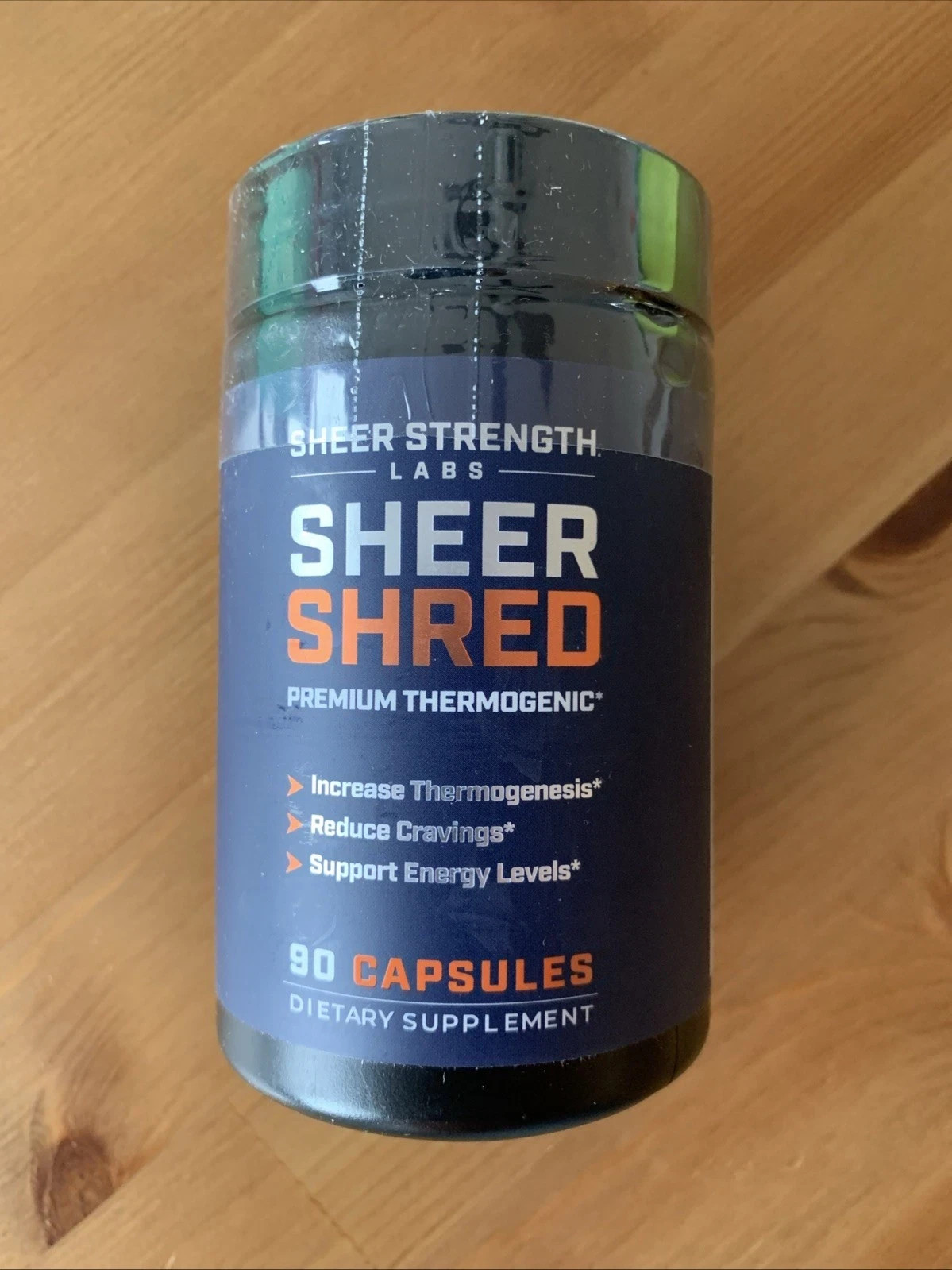 Men’s SHEER SHRED Thermogenic Capsaicin & L-Carnitine Jitter-Free Weight Loss ++
